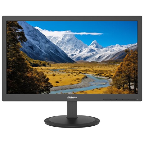 DAHUA 19,5" LED LM20-A202S/ TN panel/ 1600x900/ 600:1/ 5ms/ 250 cd/m2/ HDMI/ VGA/ REPRO/ VESA 100x100/ černý