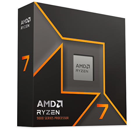 AMD cpu Ryzen 7 9700X AM5 Box (bez chladiče, 3.8GHz / 5.5GHz, 8+32MB cache, 65W, 8x jádro, 16x vlákno, grafika), Zen5 Granite Ridge AM5