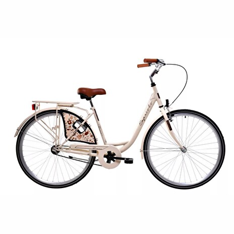 Městské jízdní kolo Capriolo Diana 28"/18 béžová-hnědá