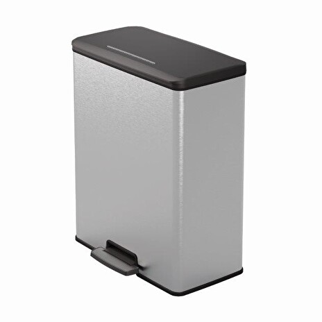 Odpadkový koš Curver Deco Bin 65l stříbrný