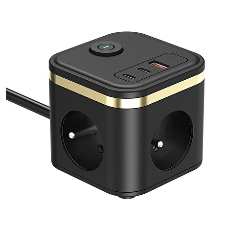 Síťový adaptér VIKING YC33, černá