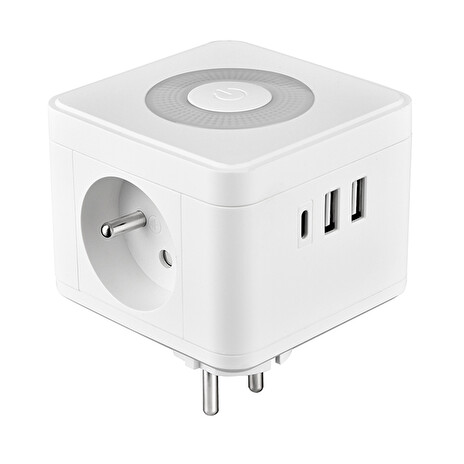 Síťový adaptér VIKING Y23L, bílá