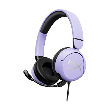 HP HyperX Cloud Mini/Jack/Drát/Černá-fialová