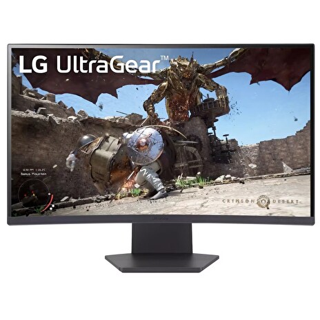 LG monitor 27GS60QC-B VA 27"/ 2560x1440 / 180Hz/ 300cdm / 1ms/ 3000:1/DP/HDMI/ černý