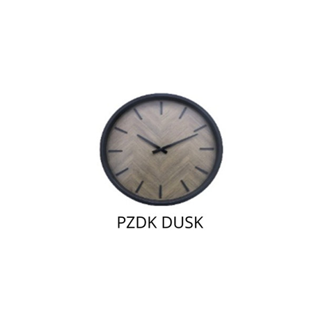 PLATINET NÁSTĚNNÉ KULATÉ HODINY DUSK, tichý mechanismus