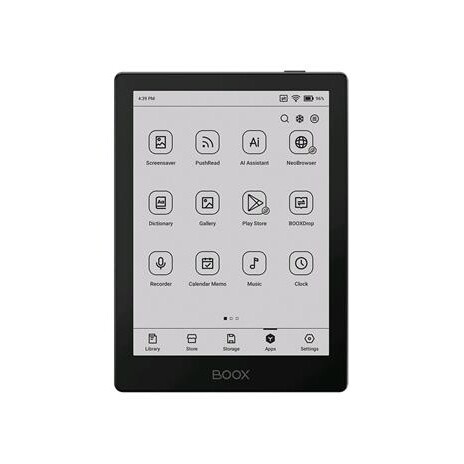 E-book ONYX BOOX GO 6, 6" Carta 1300, 32GB, Bluetooth, Android 12, E-ink displej