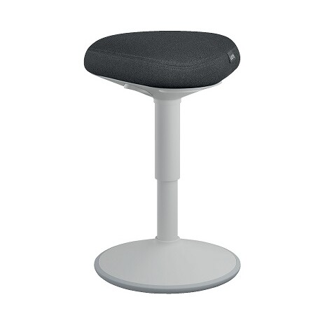 Leitz Ergo ergonomická balanční židle pro sezení, světle šedá