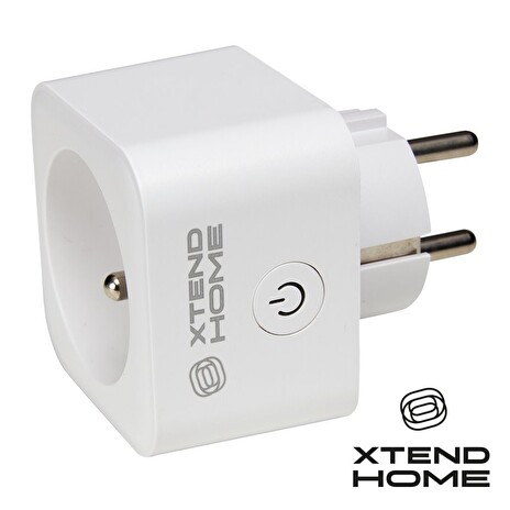 Xtend Home chytrá interní zásuvka, měření příkonu, správné spínání fáze, Tuya