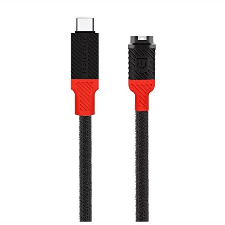 Tactical Recce 3:20 kabel pro Garmin USB-C Black/Red