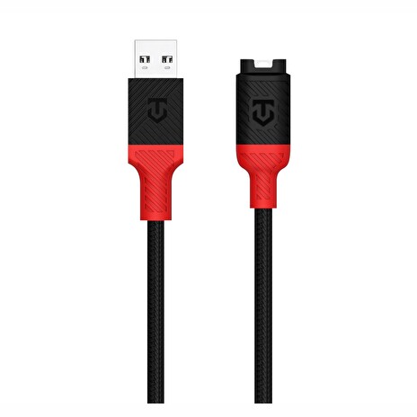 Tactical Recce 3:20 kabel pro Garmin USB-A Black/Red