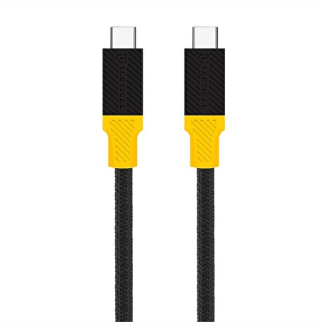 Tactical BlackBird Kabel USB4 1m Black/Yellow