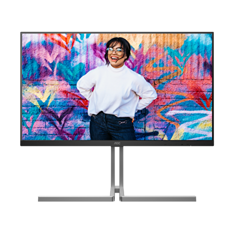 AOC LCD U32U3CV 31,5" Nano IPS 4K/3840x2160@60Hz/4ms/350cd/2xHDMI/DP/4xUSB/USB-C/RJ45/Repro/Pivot/HAS/VESA