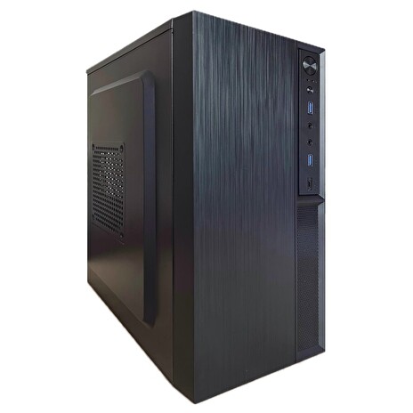 EUROCASE MicroT MC MF-320B / bez zdroje / 2x USB 3.0 / USB-C / černá