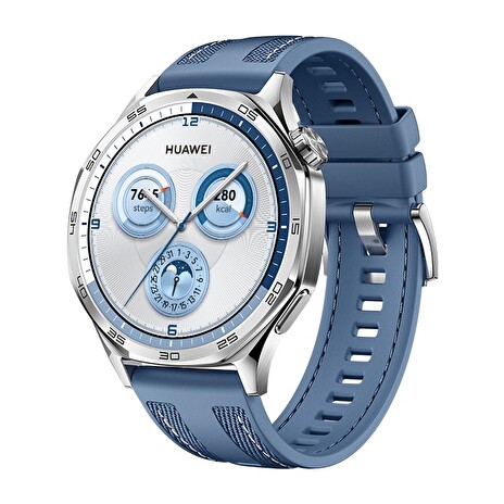 Huawei Watch GT 5/46mm/Silver/Elegant Band/Blue