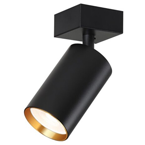IMMAX NEO PUNTO-1 SMART bodové svítidlo černé zlaté zdroj GU10 4,8W, RGB+CCT, Zigbee 3.0, TUYA