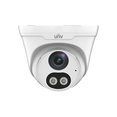 Uniview IPC3614LE-ADF28KC-DL, 4Mpix IP kamera, turret, objektiv 2,8 mm (112,9°), IR+bílý přísvit 30m