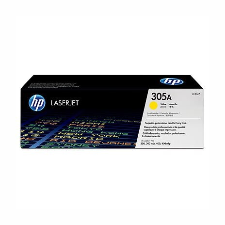 HP CE412A - toner žlutý pro HP Laserjet Pro 300 color M351/M375/M451/MFP M475, 2 200 str.