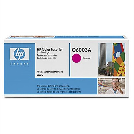 HP color toner, Q6003A, purpurový CLJ 2600 originál