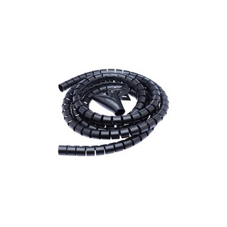 CONNECT IT trubice pro vedení kabelů WINDER, 2,5m x 20mm, černá