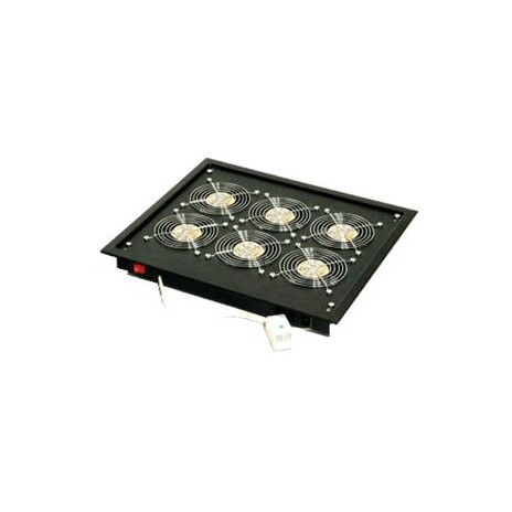 TRITON Ventilační jednotka horní (spodní), 6 ventilátorů-230V/90W, termostat, šedá