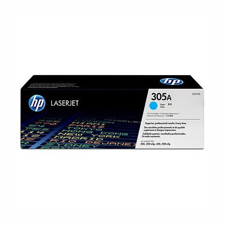 HP CE411A - toner azurový pro HP Laserjet Pro 300 color M351a, MFP M375nw, M451/M475, 2 200 str.