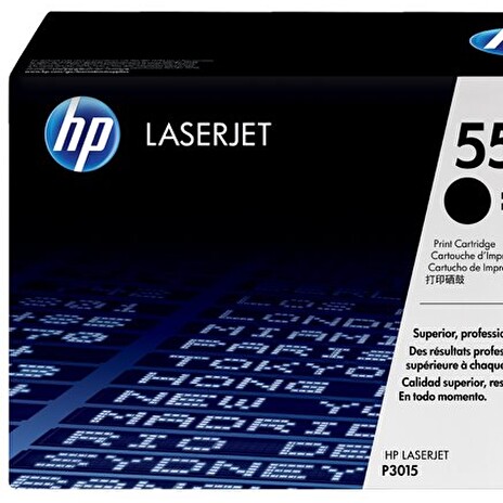 HP CE255A - toner černý pro HP LaserJet P3015, 6.000 str.