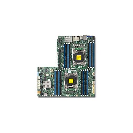 SUPERMICRO MB 2xLGA2011-3, iC612 16x DDR4 ECC,10xSATA3,(PCI-E 3.0 x32),2x10GbE LAN, 2x PCI-E 3.0 NVMe x4,IPMI