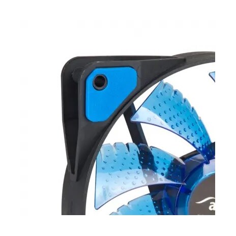Akyga Ventilátor 12cm LED modrý