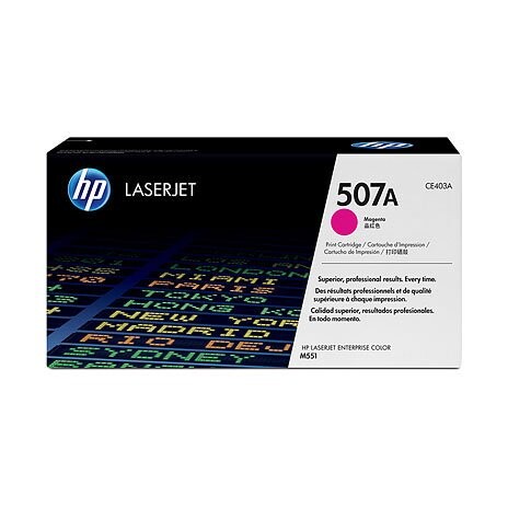 HP tisková kazeta purpurová, CE403A
