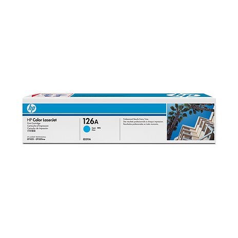 HP CE311A - toner cyan pro HP LaserJet CP1025, HP Color LaserJet Pro 100, 1.000 str.