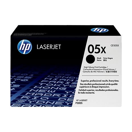 HP CE505X - toner černý pro HP LaserJet P2050, P2055, velkokapacitní, 6.500 str.