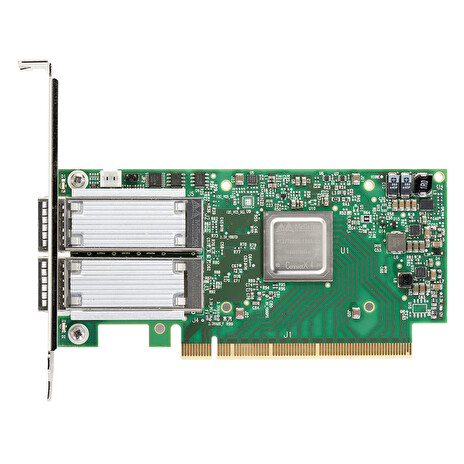 Mellanox ConnectX-4 EN network interface card, 100GbE dual-port QSFP28, PCIe3.0 x16, tall bracket, ROHS R6