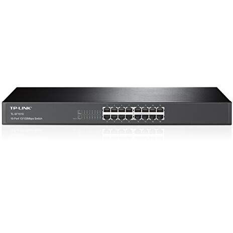 TP-LINK TL-SF1016/ switch 16x 10/100Mbps/ 19"rackmount