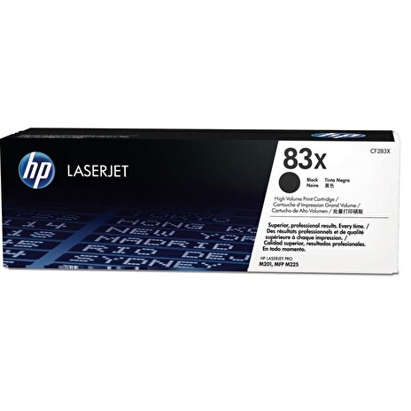 HP CF283X - toner černý NO. 83X pro HP LaserJet PRO M201 2.200 str.