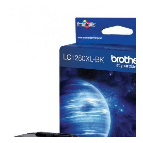 BROTHER inkoustová náplň LC-1280XLBK/ MFC-J6510, J69102, J5910/ černý/ 2400 stránek