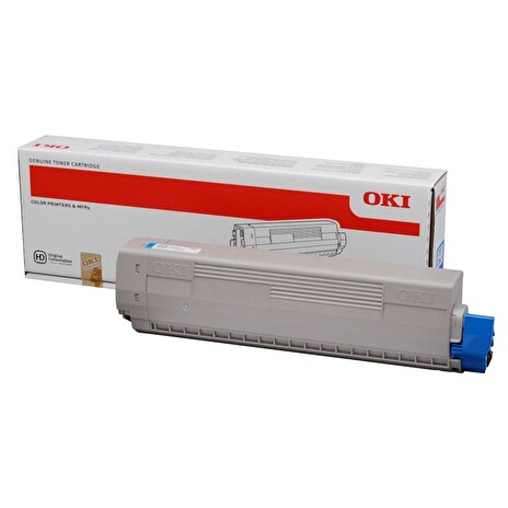 Oki Cyan toner do C831/ 841 (10 000 stránek) - originální toner