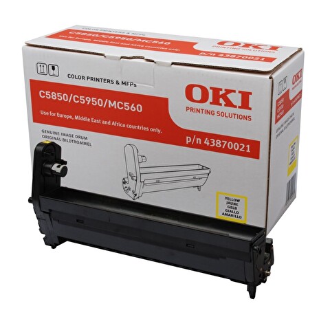 OKI originál Obrazový válec pro žlutý toner C5850/ C5950/ MC560/ 20 000 stran