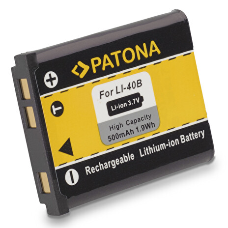 PATONA baterie pro foto Olympus Li-40B/ Li-42B 500mAh