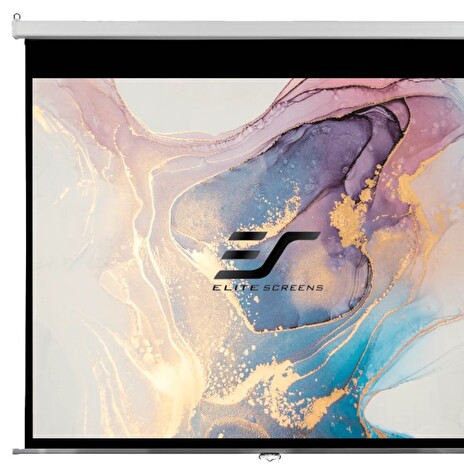 ELITE SCREENS plátno roleta 100" (254cm)/ 4:3/ 152,4×203,2cm/ gain 1.1/ case bílý/ Fiber Glass/ slow retract