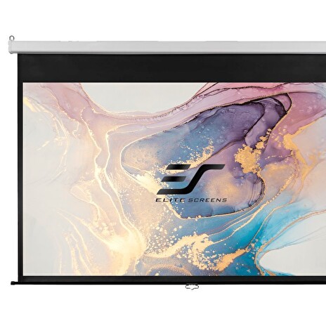ELITE SCREENS plátno roleta 120" (304,8cm)/ 16:9/ 148,6×264,2cm/ gain 1.1/ case bílý/ 24" drop