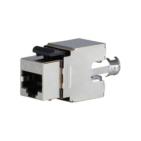 Solarix keystone c5e STP RJ45 černý SXKJ-5E-STP-BK
