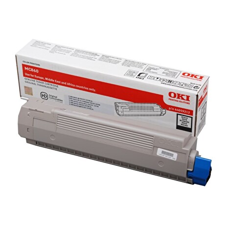 OKI originál tonerová kazeta 44059212/ MC860/ 9500 stran/ Černá