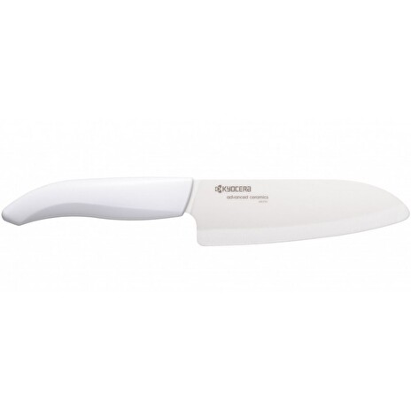 KYOCERA keramický profesionální kuchyňský nůž, bílá čepel 14 cm/ bílá rukojeť