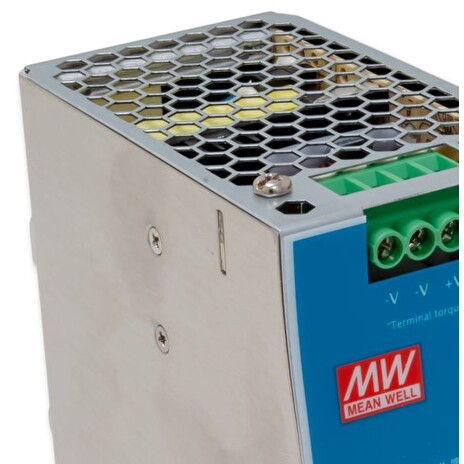 PLANET PWR-240-48 napájecí zdroj průmyslový, výstup 48V, 240W, vstup 100-240 AC, 248-370V DC, Din lišta