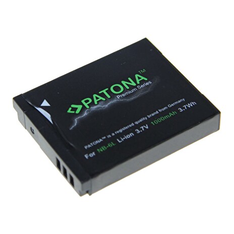 PATONA baterie pro foto Canon NB-6L 1000mAh Li-Ion Premium