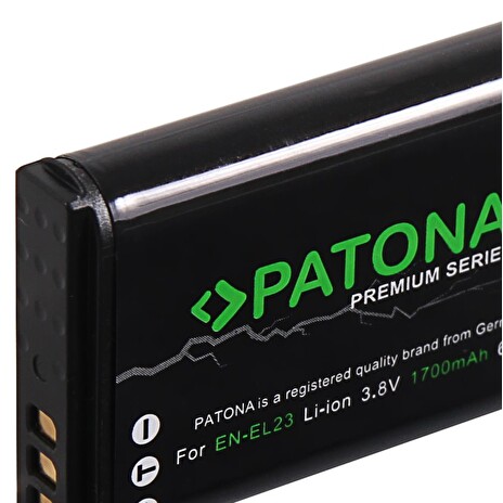 PATONA baterie pro foto Nikon EN-EL23 1700mAh Li-Ion Premium
