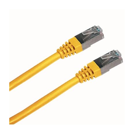 DATACOM Patch kabel FTP CAT5E 1m žlutý
