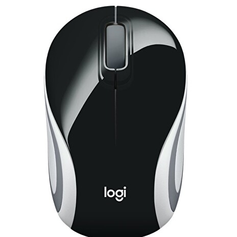 LOGITECH myš M187/ Bezdrátová/ Optická/ 1000dpi/ USB přijímač/ černá