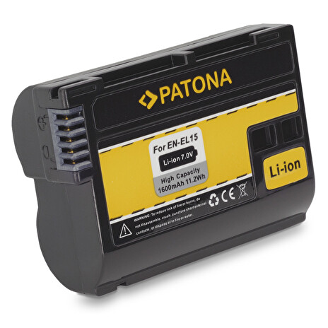 Fotobaterie Patona pro Nikon EN-EL15 1600mAh Li-Ion