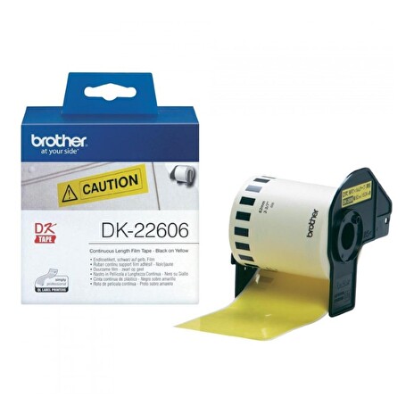 BROTHER žlutá filmová role DK-22606/ QL/ 62mm x 15,24m